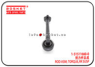 1-51511660-0 1515116600 Isuzu CXZ Parts Rear Susp Torque Rod Assembly For 6WG1 CYZ