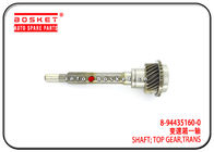 8-94435160-0 8944351600 Transmission Top Gear Shaft For ISUZU 4ZD1 TFR16