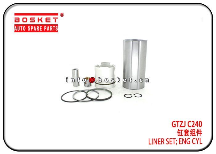 C240 GTZJ C240 Engine Cylinder Liner Set / Isuzu Diesel Engine Parts