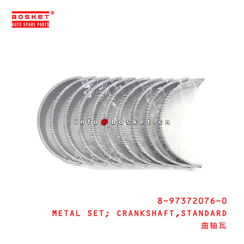 8-97372076-0 Standard Crankshaft Metal Set 8973720760 Suitable for ISUZU M801 4HK1 4HF1