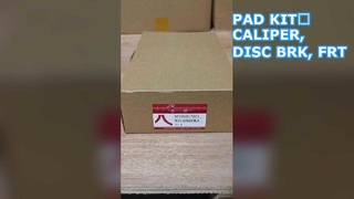 طقم الوسادة؛ فرجار، قرص BRK، FRT