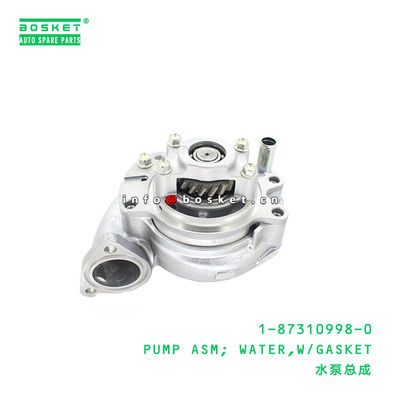 1-87310998-0 Water Pump Assembly With Gasket 1873109980 For ISUZU XE