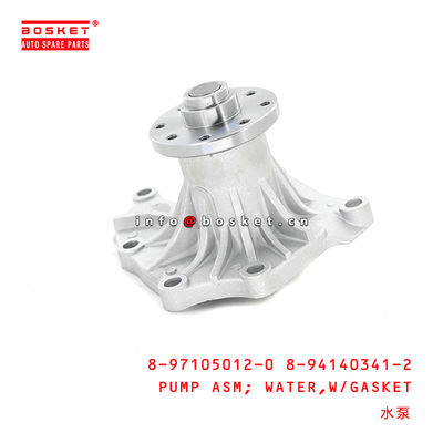 8-97105012-0 8-97123330-1 8-94140341-2 Water Pump Assembly With Gasket Suitable for ISUZU UBS 4JA1