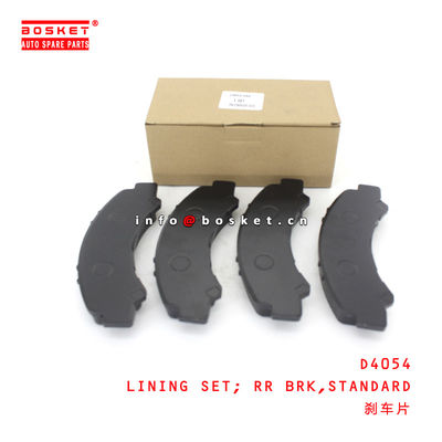 D4054Standard Rear Brake Lining Set suitable for ISUZU NLR85 RR HINO300