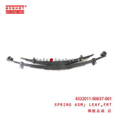 4322011-00637-001 Front Leaf Apring Assembly  for ISUZU JMC EC7