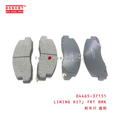 04465-37151 FRonT BReaK LINING KIT  suitable for HINO HINO 300  04465-37151