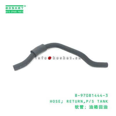 8-97081444-3 Power Steering Tank Return Hose for ISUZU   8970814443