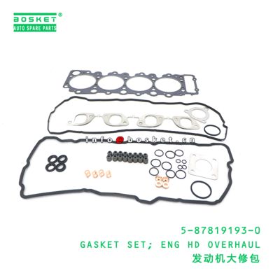 5-87819193-0 Engine Overhaul Gasket Set suitable for ISUZU   5878191930
