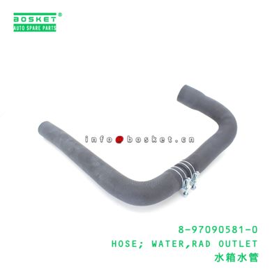 8-97090581-0 HOSE; WATER,RAD OUTLET suitable for ISUZU NPR 4HF1 4BE1 8970905810