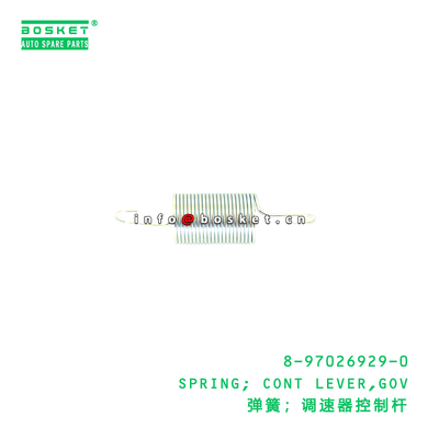 High-Quality Special Steel SPRING CONT LEVER GOV Suitable for ISUZU Trucks with Reliable Performance