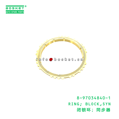 8-97034840-1 RING; BLOCK,SYN Suitable for ISUZU   8970348401