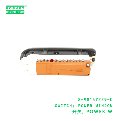 8-98147229-0 SWITCH; POWER WINDOW suitable for ISUZU 8981472290