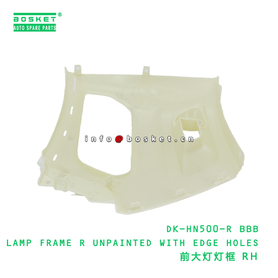 DK-HN500-R BBB LAMP FRAME R UNPAINTED WITH EDGE HOLES suitable for HINO HINO 500  DK-HN500-R