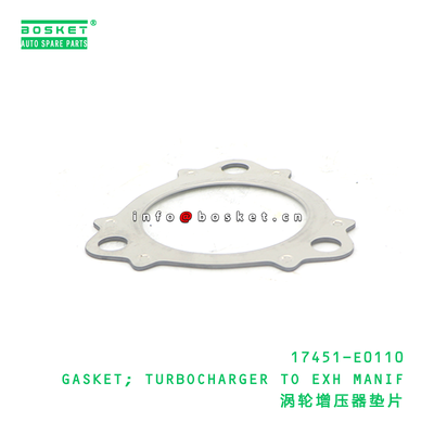 17451-E0110 ABA GASKET; TURBOCHARGER TO EXH MANIF suitable for HINO HINO 300 17451-E0110