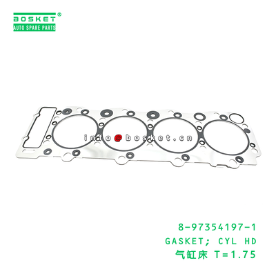 8-97354197-1 GASKET; CYL HD suitable for ISUZU NQR70 4HE1 8973541971