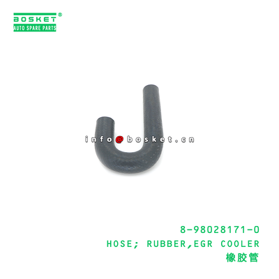 EGR Cooler Hose Rubber Material for Isuzu 8980281710 Truck Parts