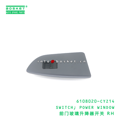 6108020-CYZ14 Power Window Switch for ISUZU 700P VC46 4HK1 6UZ1 with 3 Months Warranty