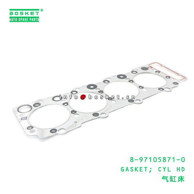 8-97105871-0 GASKET; CYL HD suitable for ISUZU 4HF1 8971058710
