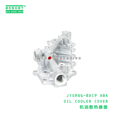 JYSRQG-8DC9 ABA Oil Cooler Cover Assembly FUSO 8DC9 Compatible Engine Oil Cooler Cover 1PCS Pack