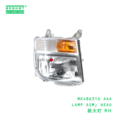 MK486316 Head Lamp Assembly FUSO Compatible Headlight Assembly with 3 Months Warranty
