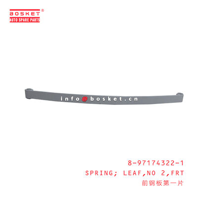 8-97174322-1 ISUZU NQR Front Leaf Spring 8971743221