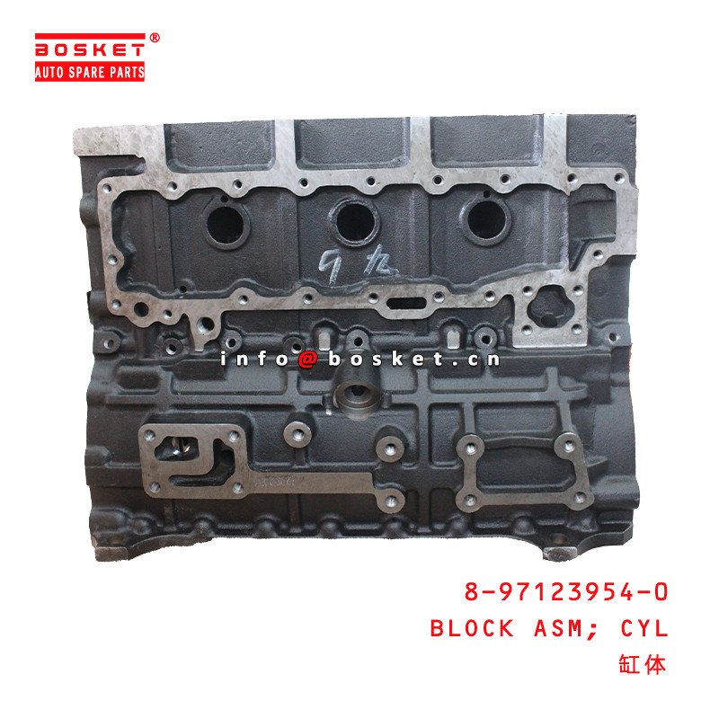8-97123954-0 Cylinder Block Assembly For ISUZU 4BG1 4BG1 8971239540