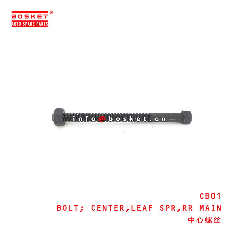 CB01 Rear Main Leaf Spring Center Bolt suitable for ISUZU HINO300 N04C 4JJ1