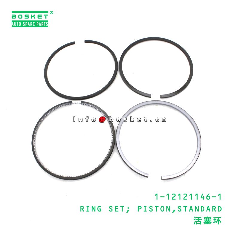 1-12121146-1 Standard Piston Ring Set suitable for ISUZU  4BG1T 6BG1T 1121211461