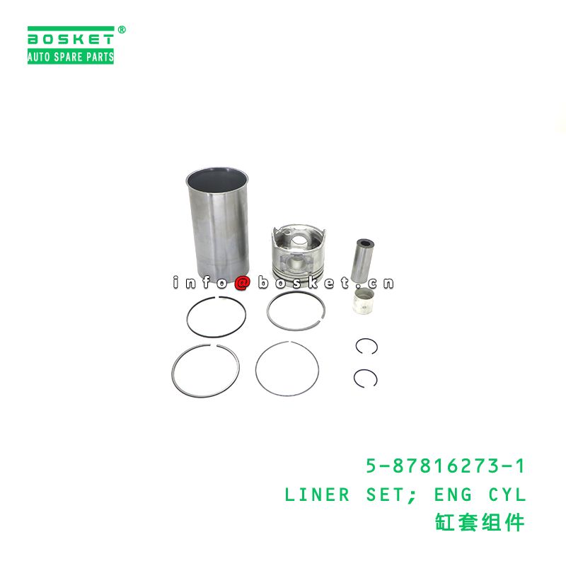 5-87816273-1 Engine Cylinder Liner Set suitable for ISUZU   5878162731