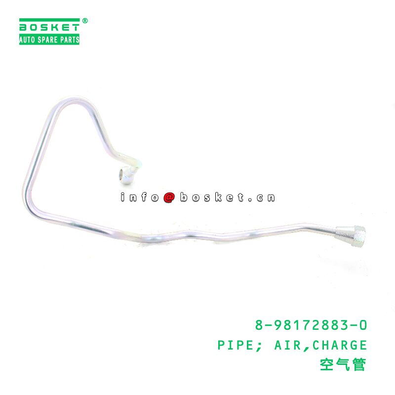 8-98172883-0 PIPE; AIR,CHARGE suitable for ISUZU 8981728830