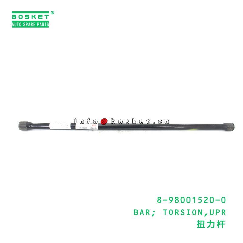 Torsion Bar Steering Rod Suitable for ISUZU 8980015200 Made of High-Quality Special Steel with 3 Months Warranty