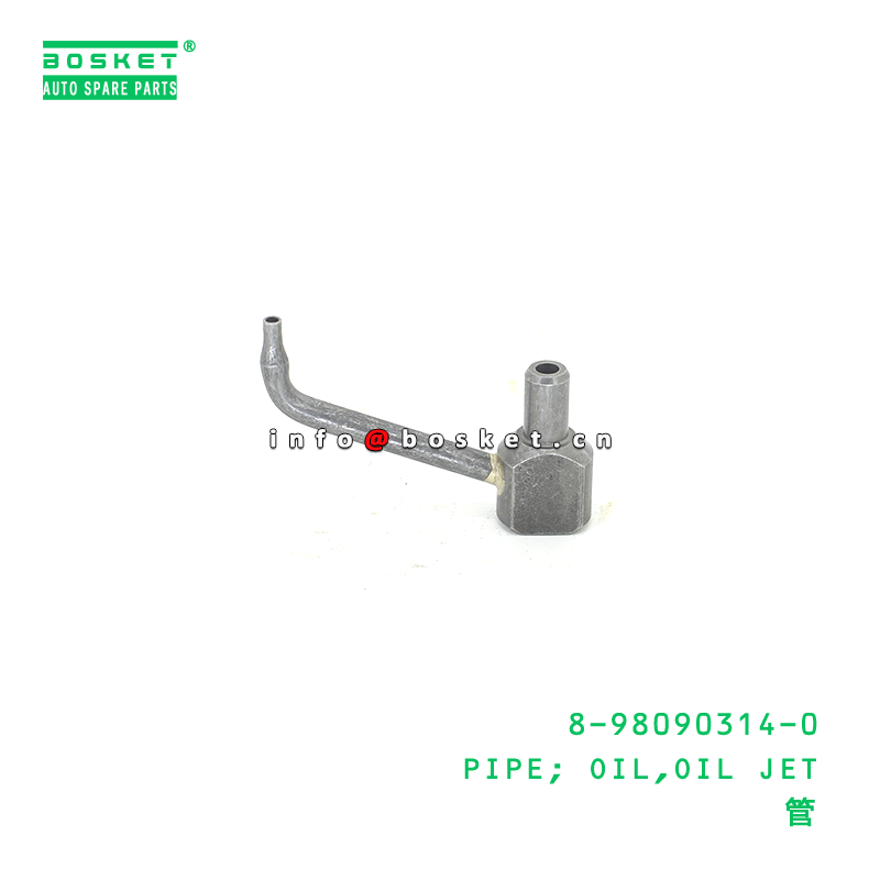 8-98090314-0 PIPE; OIL,OIL JET suitable for ISUZU 8980903140