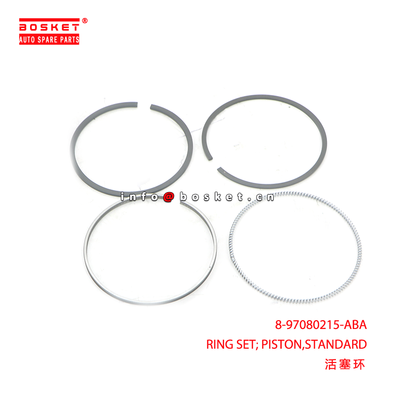 8-97080215-ABA RING SET; PISTON,STANDARD suitable for ISUZU 4JG2 4JG1 8970802150