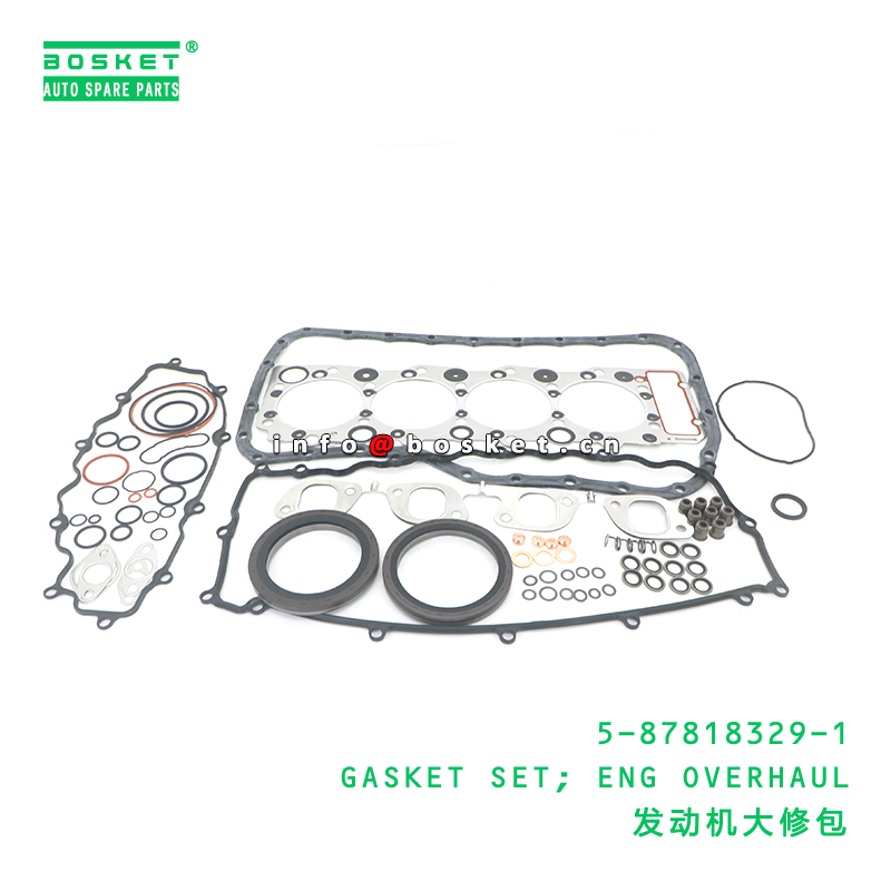5-87818329-1 GASKET SET; ENG OVERHAUL suitable for ISUZU 5878183291