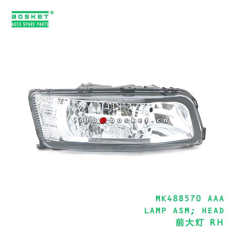 MK488570 Head Lamp Assembly FUSO Compatible Headlight Assembly with 3 Months Warranty