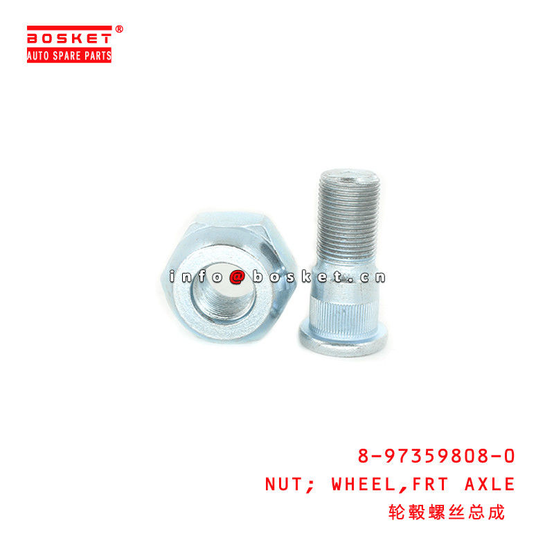 KIT-1001-1-LH Isuzu NPR Parts NQR Axle Wheel Nut Assembly FRT LH