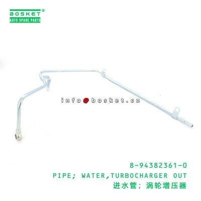 8-94382361-0 أنبوب؛ ماء، مخرج شاحن توربيني مناسب لـ ISUZU 8943823610